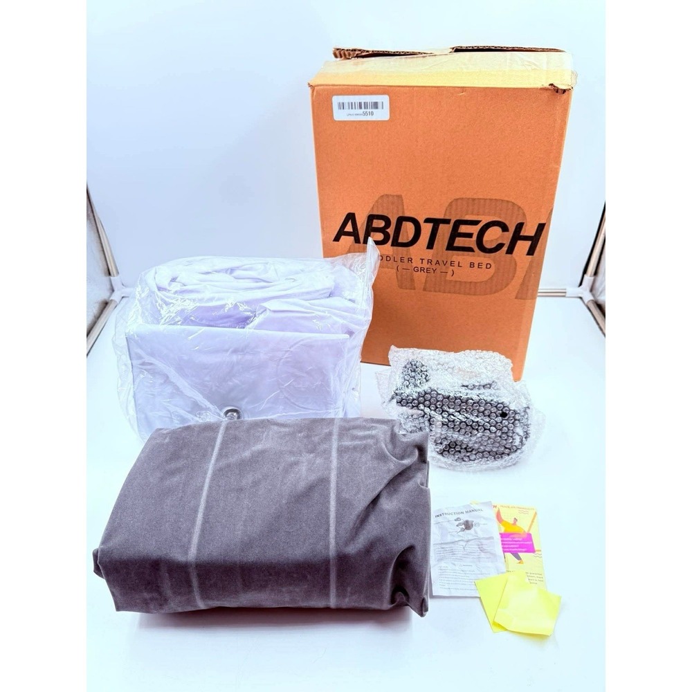 Abdtech Inflatable Toddler Travel Bag Portable Toddler Kids Travel Bed With Safe